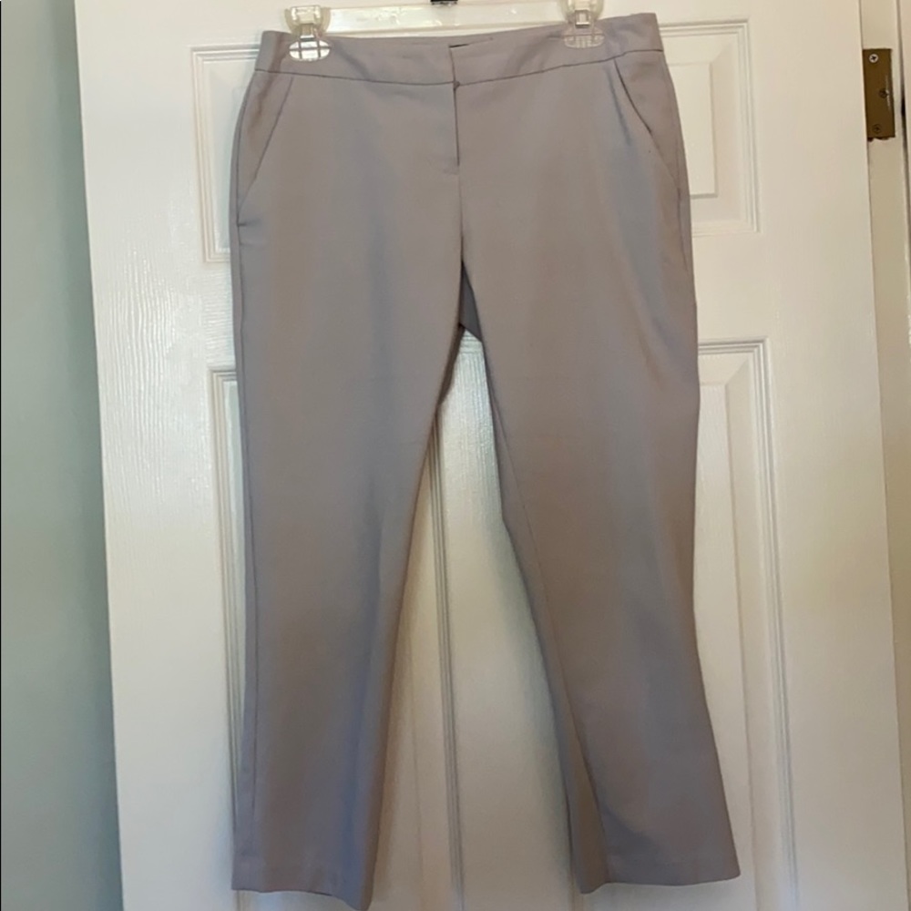 Light Grey Ankle Length Pants